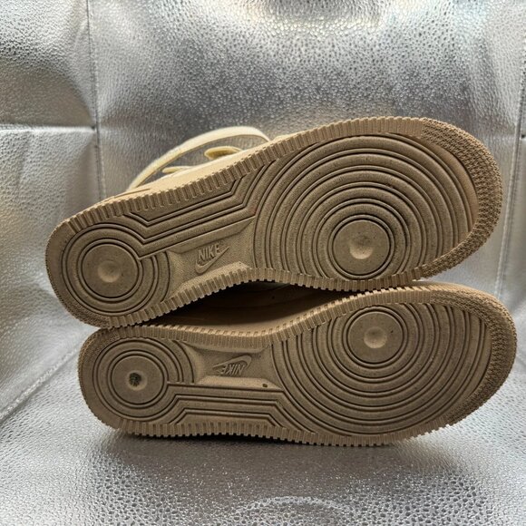 Size 6 Nike x Billie Eilish Air Force 1 High '07 SP  Brown Mens Shoes DM7926-200 - Picture 8 of 10
